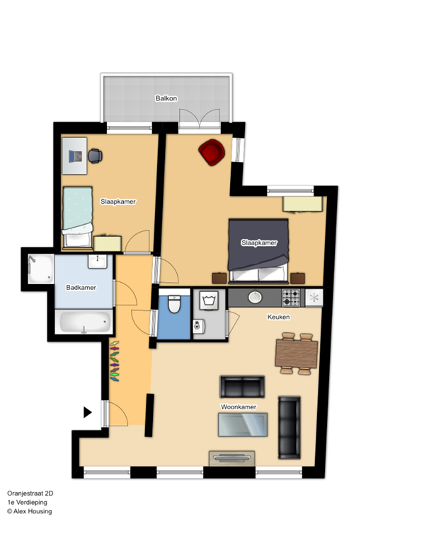 mediumsize floorplan